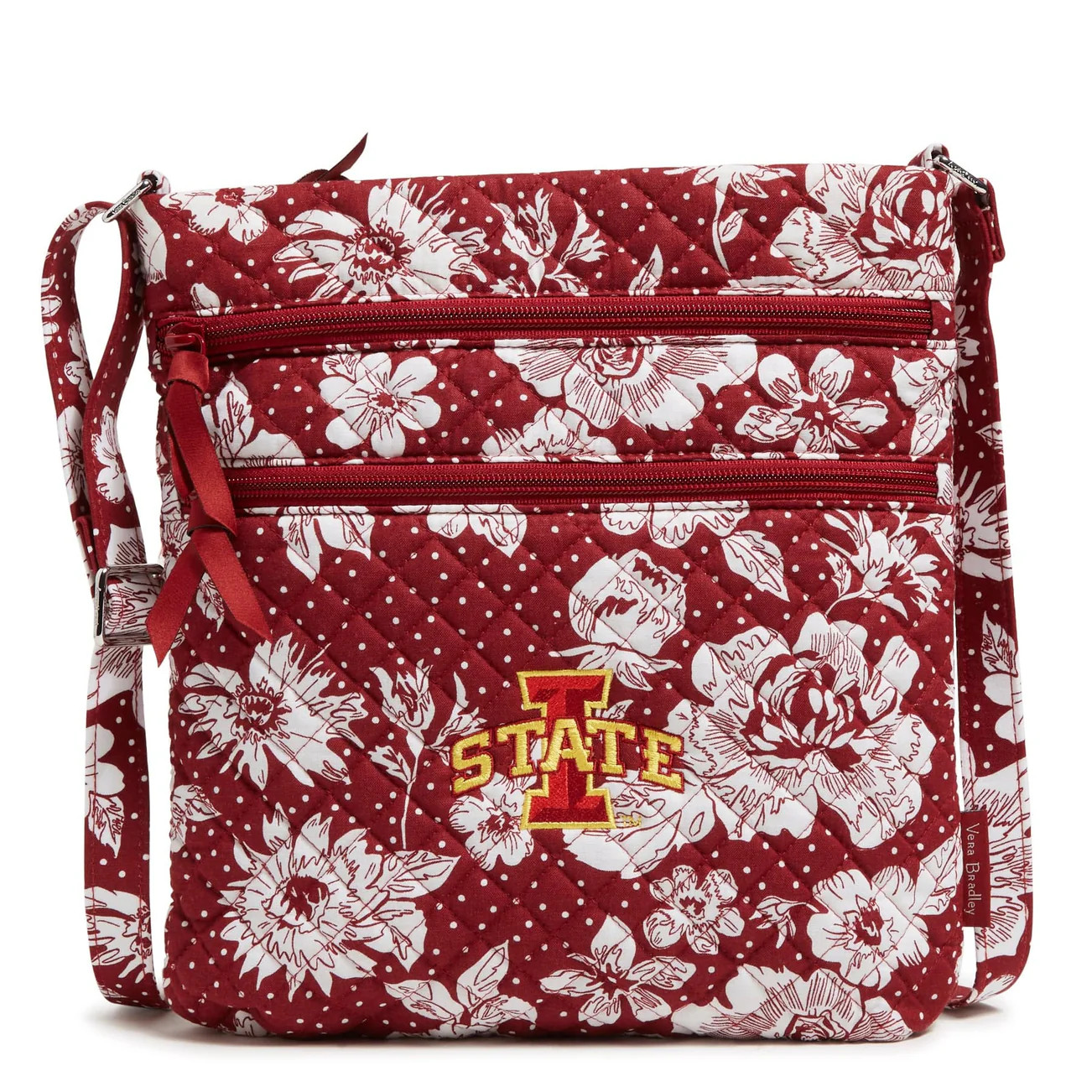 Collegiate Triple Zip Hipster Crossbody Bag | Vera Bradley