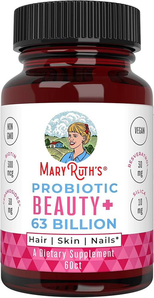 Probiotic | Collagen | 1 Month Supply | Collagen Pills | Collagen & Probiotic Capsule for Hair | ... | Amazon (US)