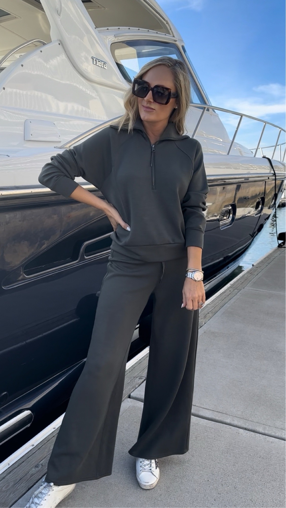 My top selling a Spanx lounge that has finally been restocked and green wearing a small! Use code: JESSXSPANX 

#LTKunder50 #LTKunder100 #LTKsalealert