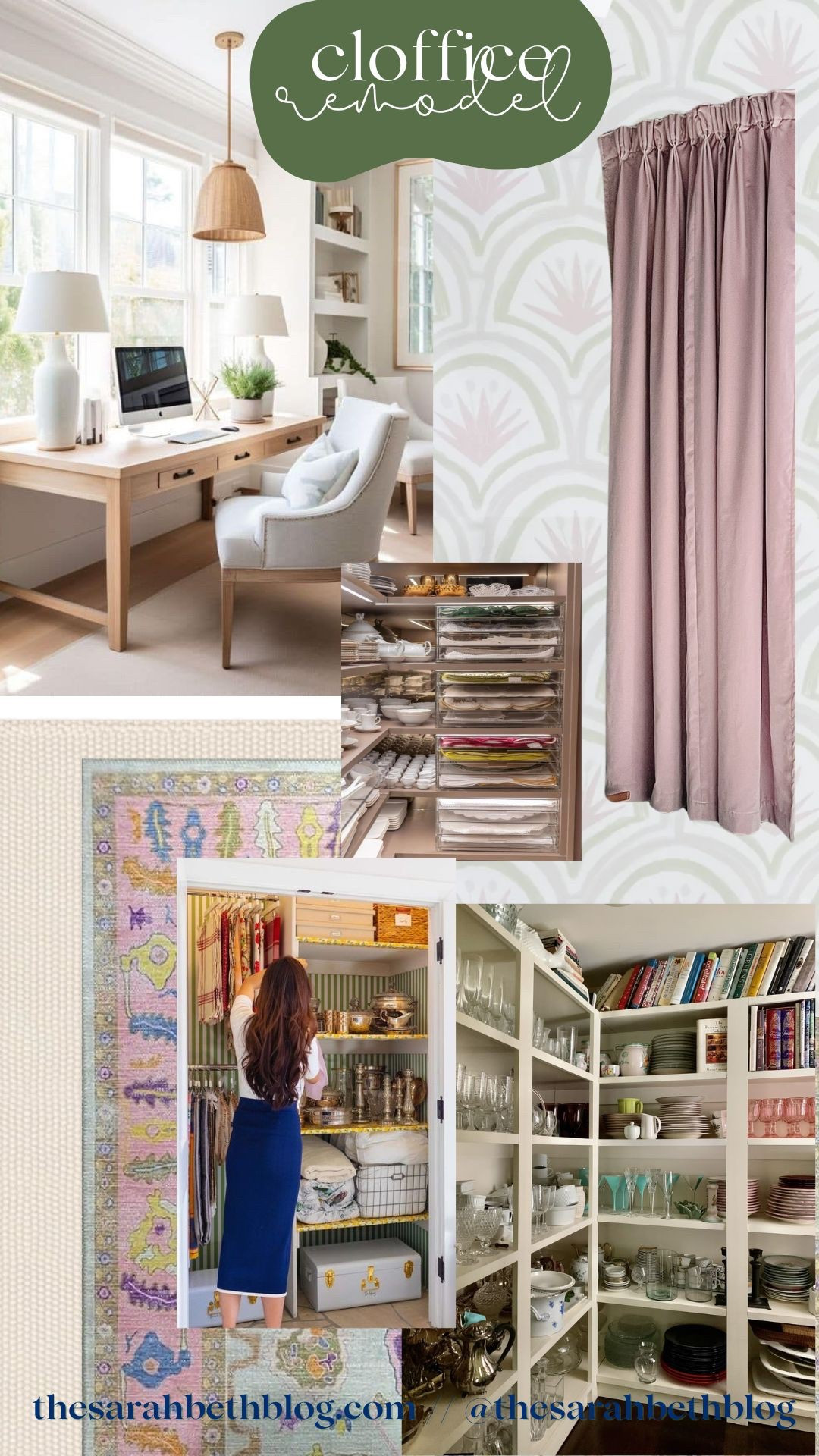 Dreaming up my new closet office (aka cloffice!) design ✨ After our house fire remodel, this little nook is turning into the perfect blend of home office meets walk-in closet. I’m pulling all the organization, storage, and design inspo to make it functional yet beautiful. Think: built-in shelves, custom cabinetry, hidden storage, chic desk space, and styled closet displays. I can’t wait to share every detail as this home renovation journey continues—because even the smallest spaces deserve to be both practical and pretty 💻👗

#LTKHome #LTKFindsUnder100 #LTKStyleTip