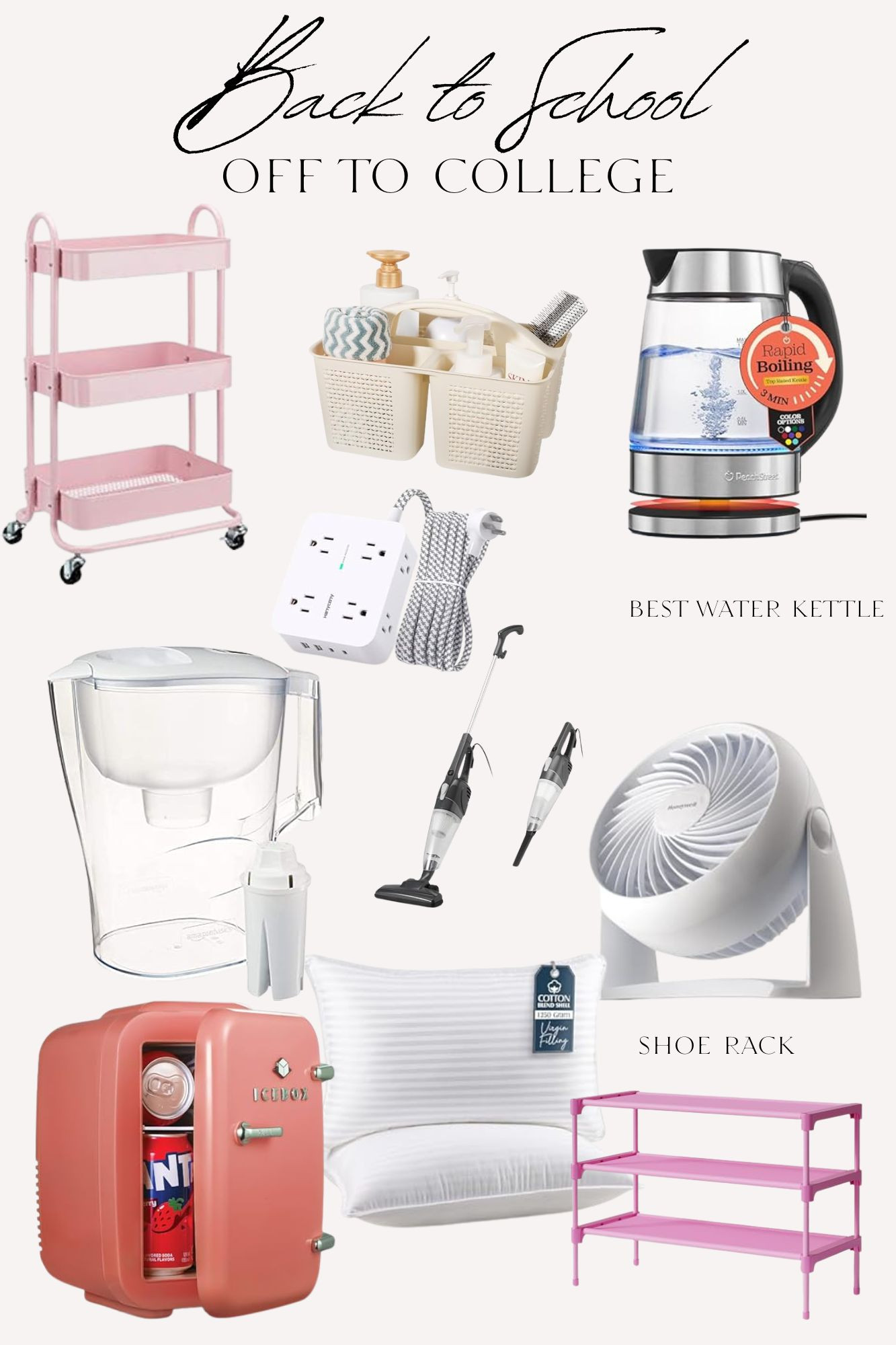Back to School College Edition! A few on sale dorm room essentials that are usually always needed! 

 #LTKSaleAlert #LTKFindsUnder50 #LTKFamily