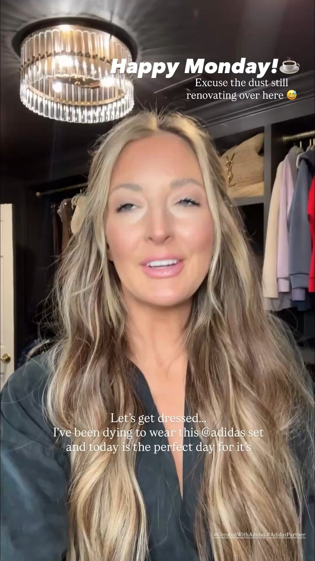 Happy Monday! Today is an errand day and it is a little bit chillier than last week so I am wearing the cutest loungeset from @adidas I own this in black but when I saw this fun pink color for spring I had to have it! I also grabbed the matching shorts for warmer days. And the sneakers are so comfy and cute! #CreatedWithAdidas #AdidasPartner 

Sizing info:
True to size small in the set and true to size 8.5 in the shoes!

#LTKmomlife #LTKootd #LTKgrwm