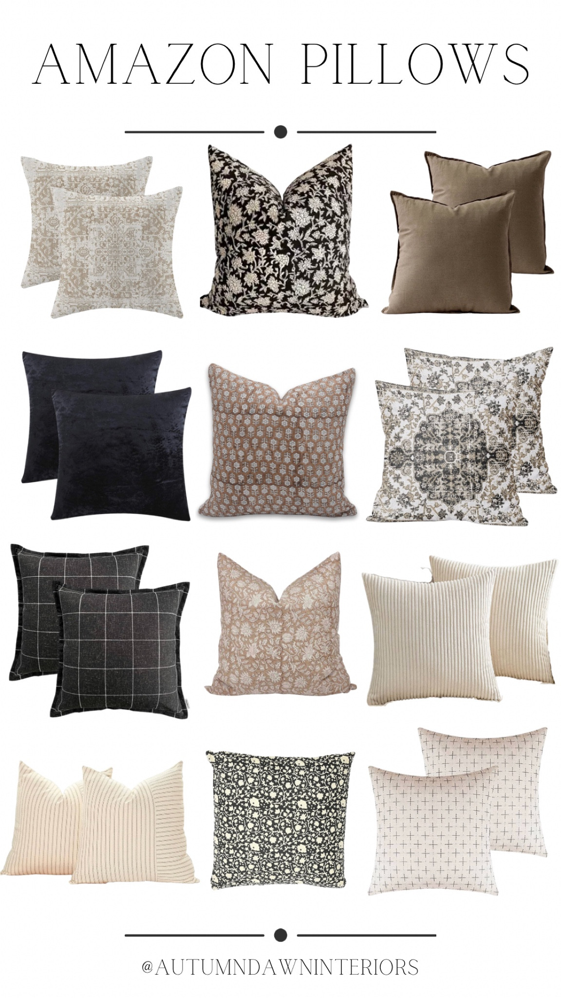 Neutral pillow cover finds from Amazon! 

#LTKfindsunder100 #LTKhome #LTKfindsunder50
