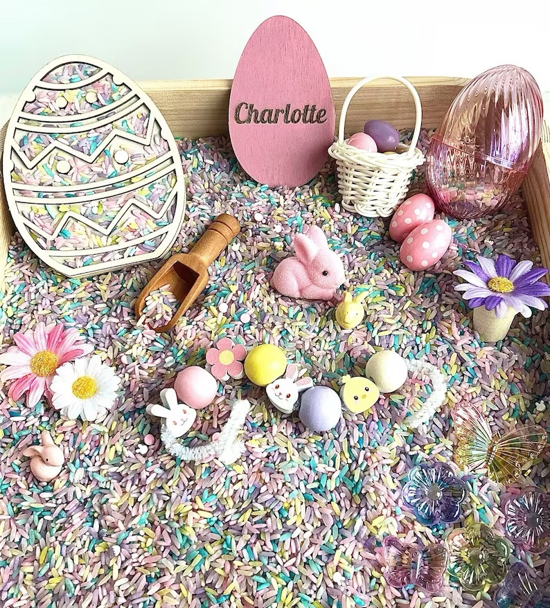 Easter Sensory Bins!! We’ve found that sensory bins have been a great activity for our littles. Have you tried one out for yours?

#LTKSensoryBin #LTKEaster 

#LTKSeasonal #LTKfamily #LTKkids