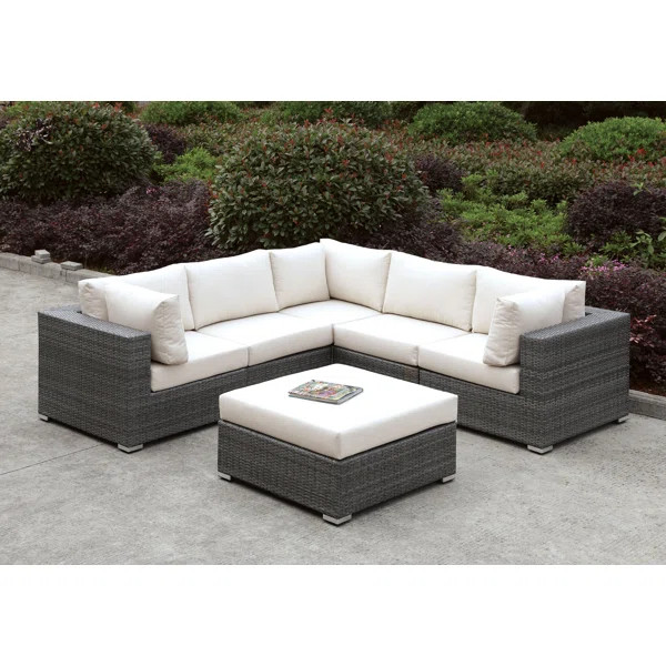 Peters 5 Piece Sectional Collection with Cushions | Wayfair North America