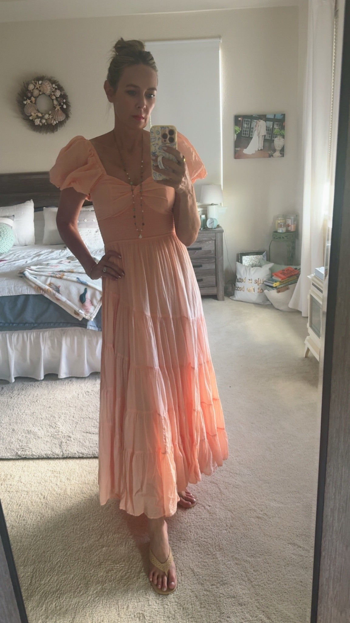 Off to Brittany’s 40th! It’s a garden cocktail party. I had Winnie pick my dress as I just wasn’t feeling like it

#LTKTall #LTKOver40 #LTKSeasonal