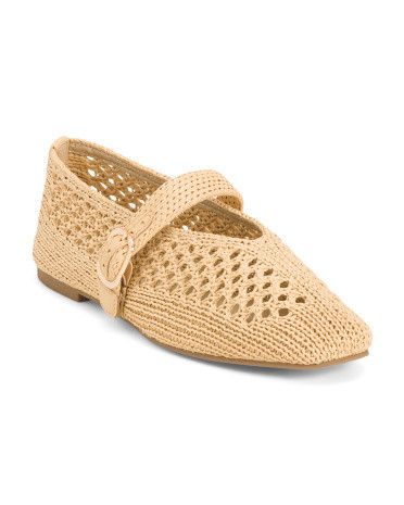Monet Woven Mary Janes for Women | Man-Made Sole | Marshalls