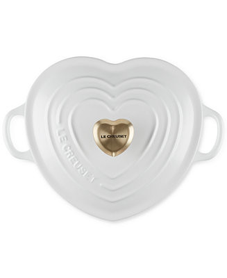 Le Creuset Enameled Cast Iron 1.25-Quart Traditional Heart Cocotte Dutch Oven - Macy's | Macy's