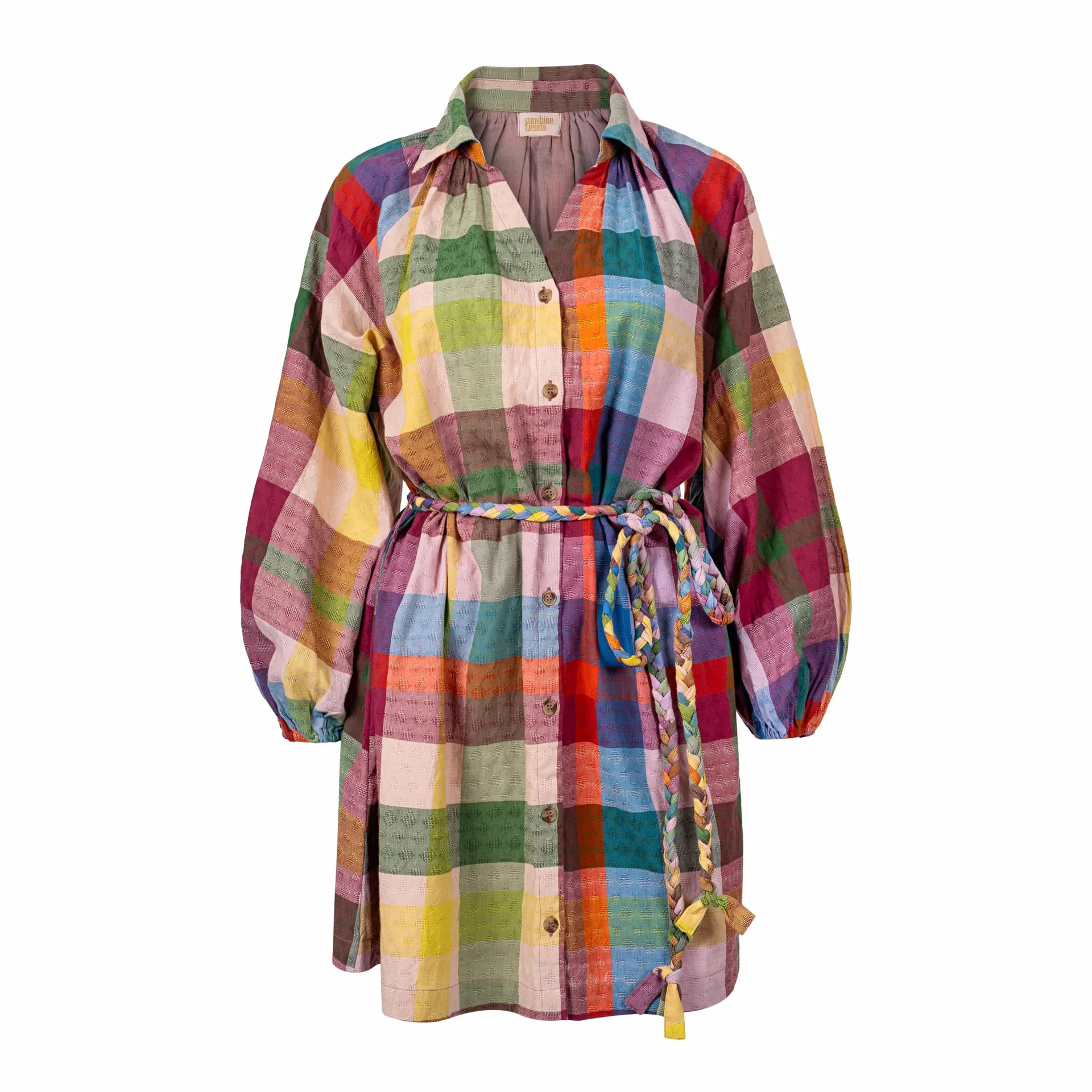 Short Plaid Dress | Sunshine Tienda