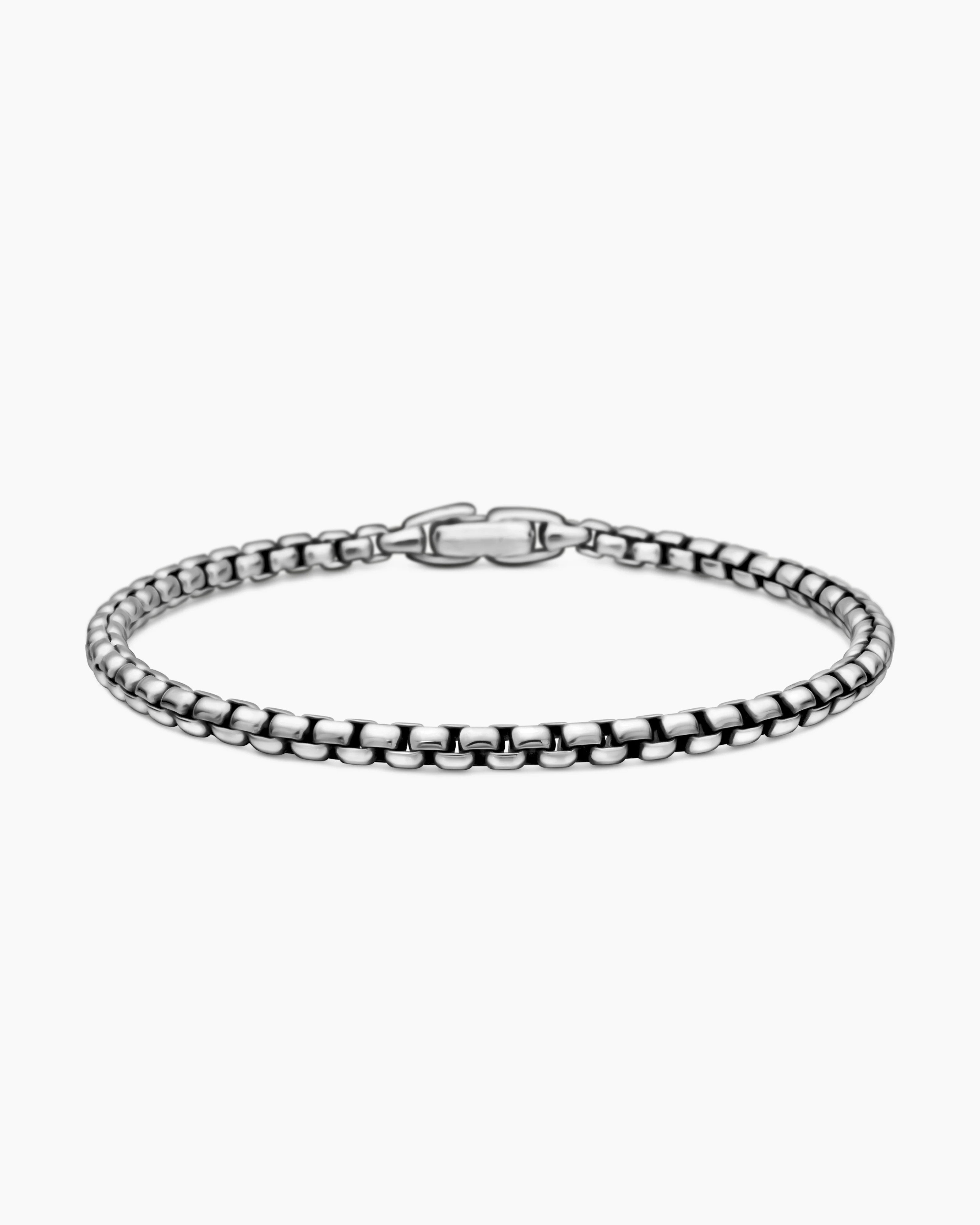 David Yurman | Box Chain Bracelet in Sterling Silver, 3.6mm | David Yurman