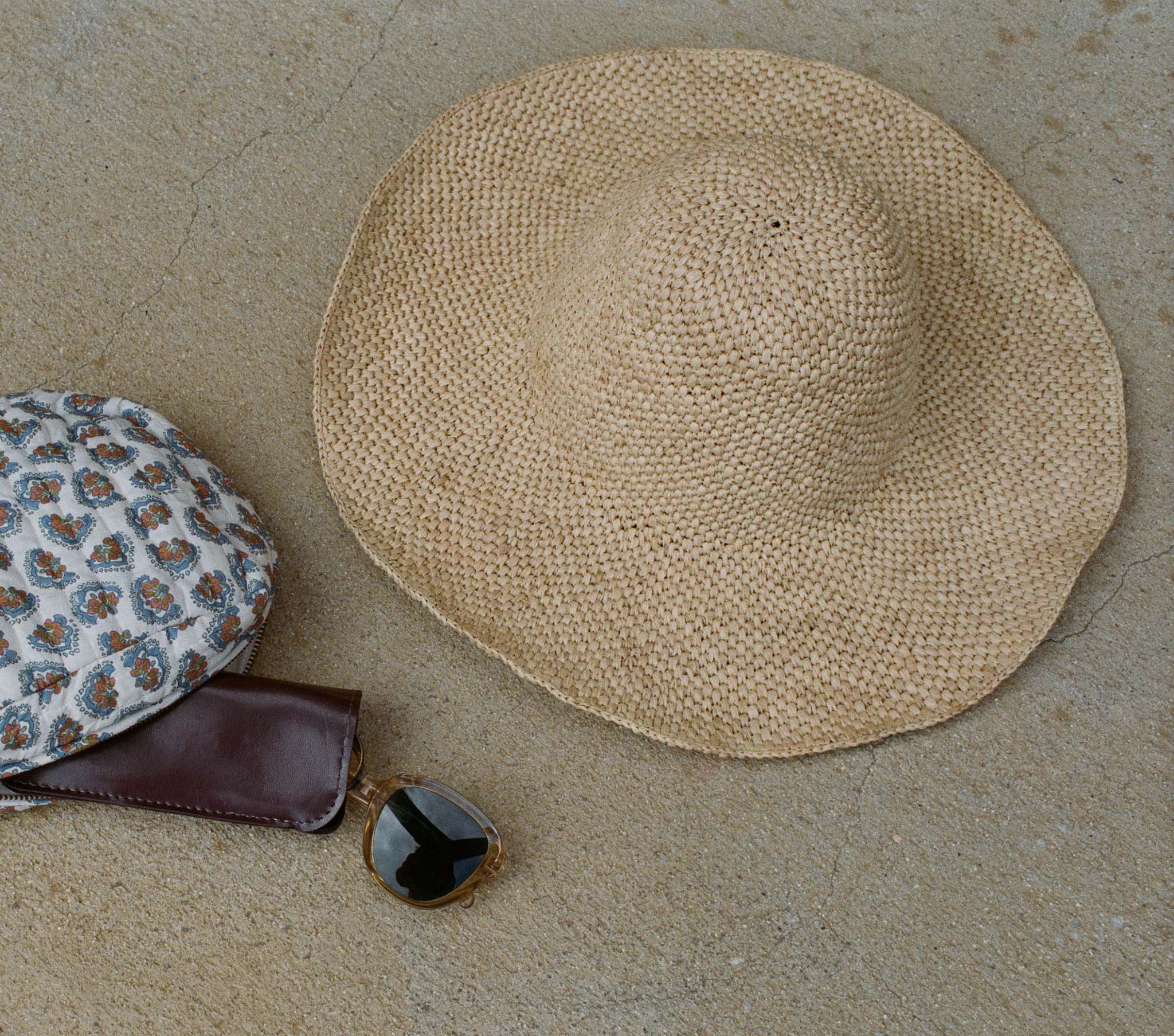 Taft Hat - Natural Raffia | DÔEN | DOEN