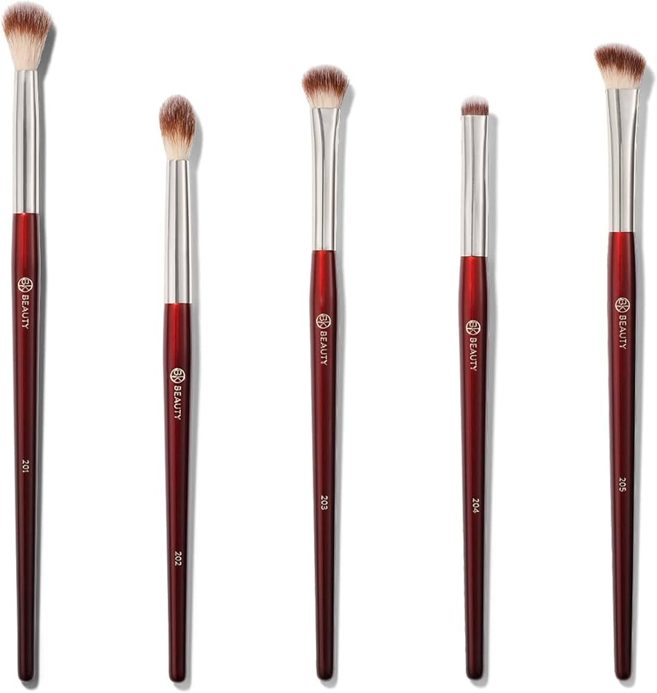 BK BEAUTY - ESSENTIALS EYE BRUSH SET (5PC) - Professional Eye Makeup Brushes for Blending, Smudgi... | Amazon (US)