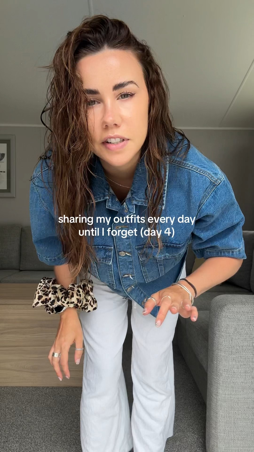 Daily summer outfits for a uk staycation ☀️  denim short sleeve shirt with wide leg white linen trousers and leopard print ballet flats swapped to black havaianas flip flops 

#LTKeurope #LTKuk #LTKsummer