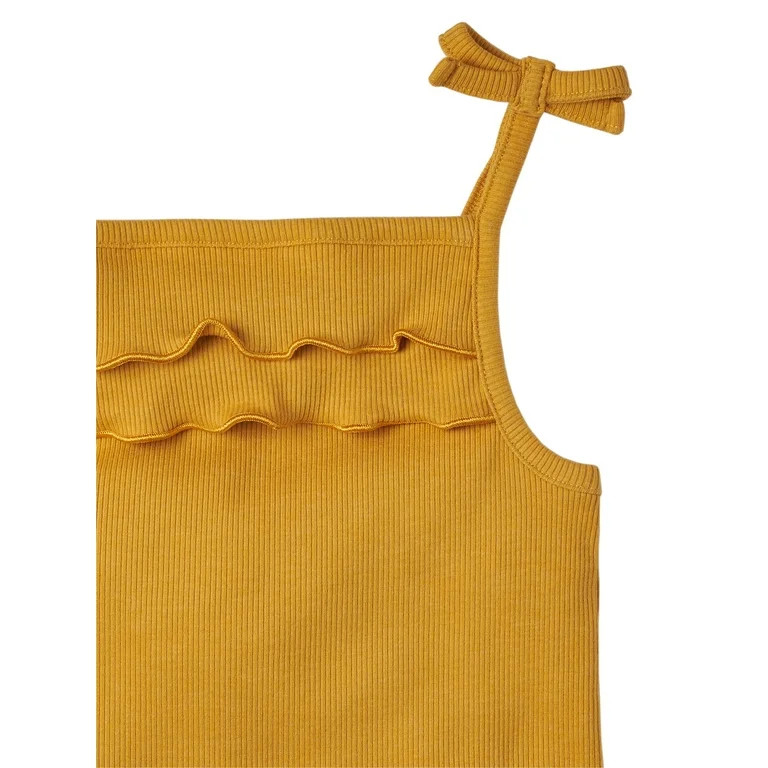 Modern Moments by Gerber Toddler Girl Ruffled Tank Top, 2-Pack, Sizes 12M-5T | Walmart (US)