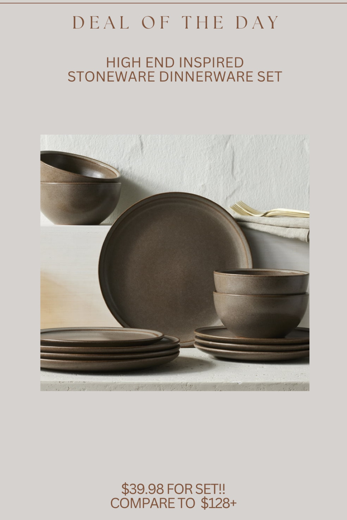Just purchased!! One of the prettiest & best priced stoneware dinnerware set I’ve found! 😍😍

#LTKSaleAlert #LTKHome #LTKStyleTip