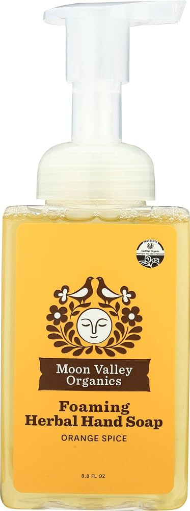 MOON VALLEY ORGANICS Orange Spice Liquid Hand Soap, 8.8 FZ | Amazon (US)