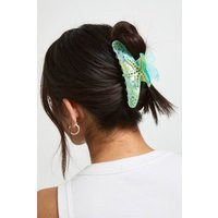 boohoo Women's Blue Resin Starfish Embellished Claw Clip | Linen/Plastic/Resin | boohoo (US & Canada)