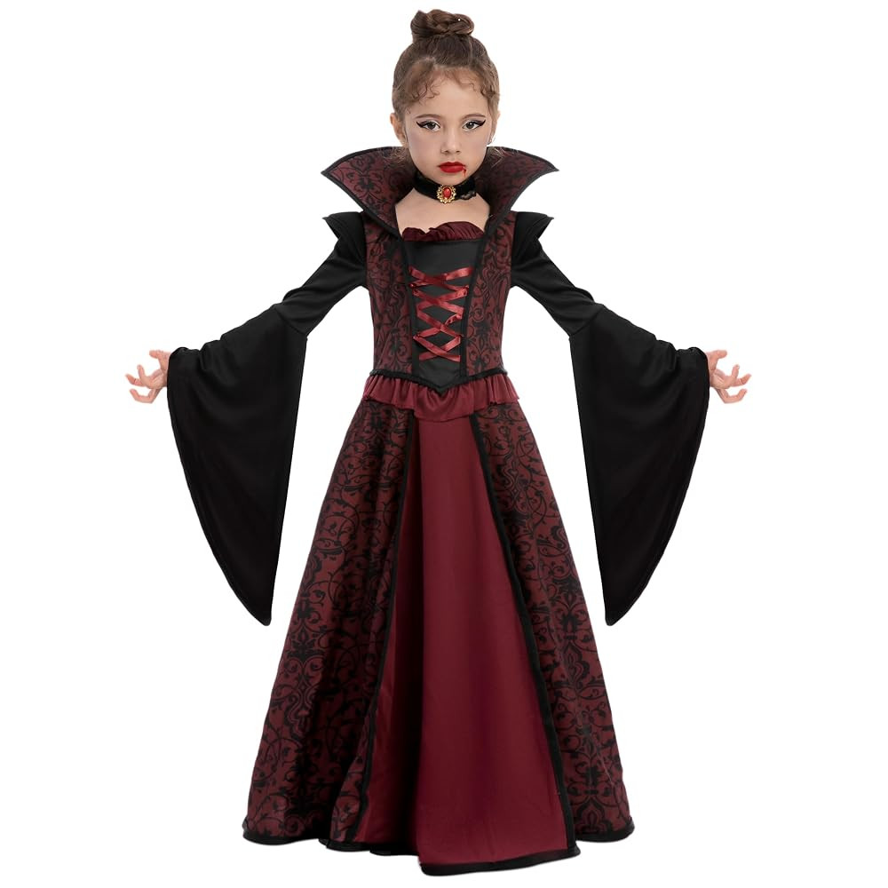 Spooktacular Creations Royal Vampire Costume Set for Girls Halloween Dress Up Party, Carnival Cos... | Amazon (CA)