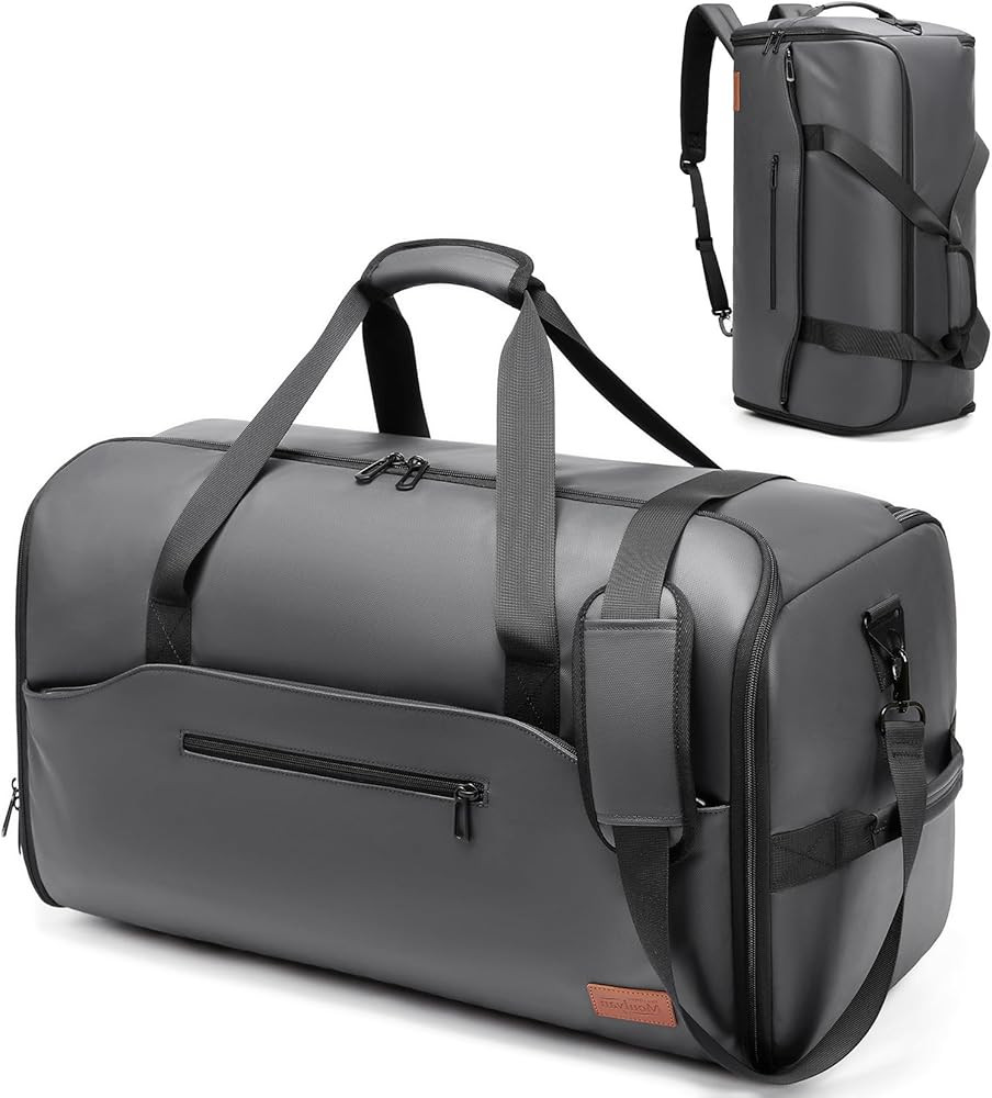 Garment Duffle Bags for Travel,Moulyan Convertible Garment Bag with Shoe Compartment,3 in 1 Water... | Amazon (US)