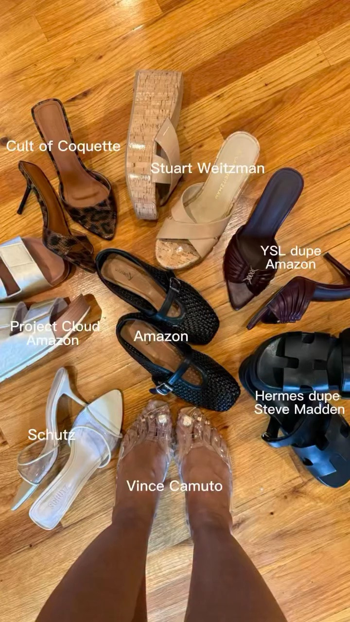 Tuesday shopping, but make it comfortable. ☀️👡

As a total shoe girly and must share for my shoe gals!  My summer shoe edit is full of low-heel (or no-heel) favorites that are comfortable enough for real life and cute enough for all the plans, we’re not choosing between style & comfort! We want both.

With my knee acting up lately, I’ve become even more intentional about what goes on my feet—so it’s low mules, flats, jellies, wedges and easy everyday styles that look polished, feel amazing, and let me keep moving through life without thinking about my shoes all day.

@cultofcoquette 
@amazonfashion 
@stevemadden 
@stuartweitzman
@vincecamuto 

#over50 #genx #fashion #shoes #fyp
