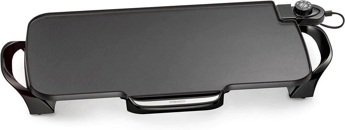 Presto 07061 22-inch Electric Griddle With Removable Handles,Black | Amazon (US)