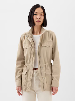 Canvas Utility Jacket | Gap Factory