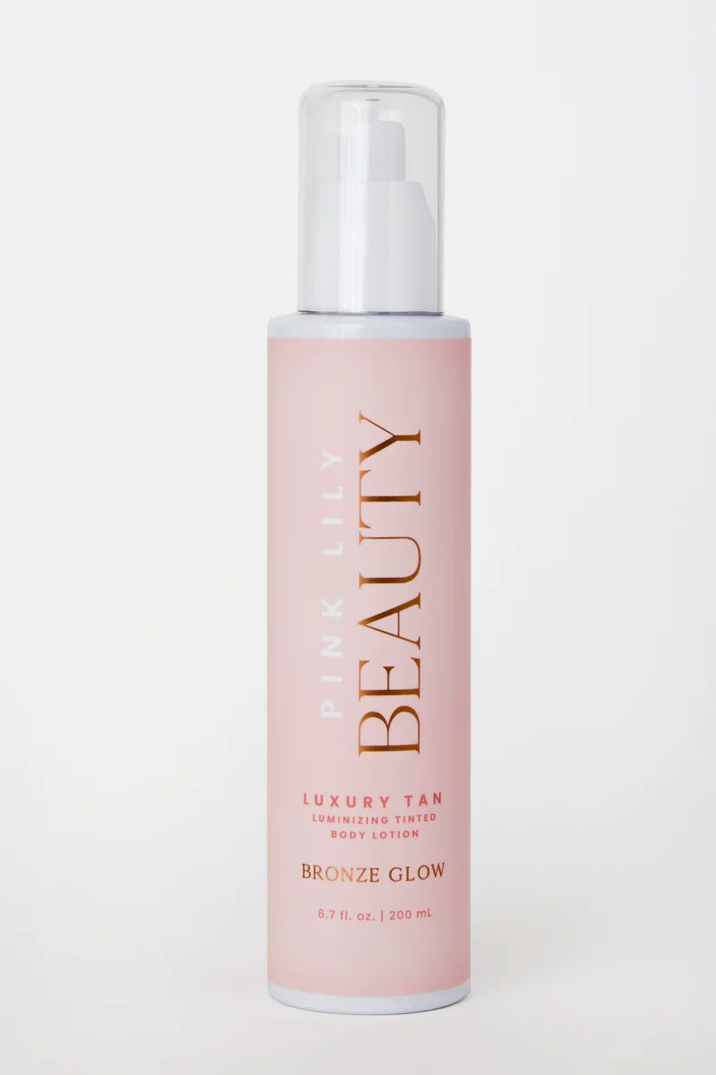 Pink Lily Luxury Tan Luminizing Body Lotion - Bronze Glow | Pink Lily