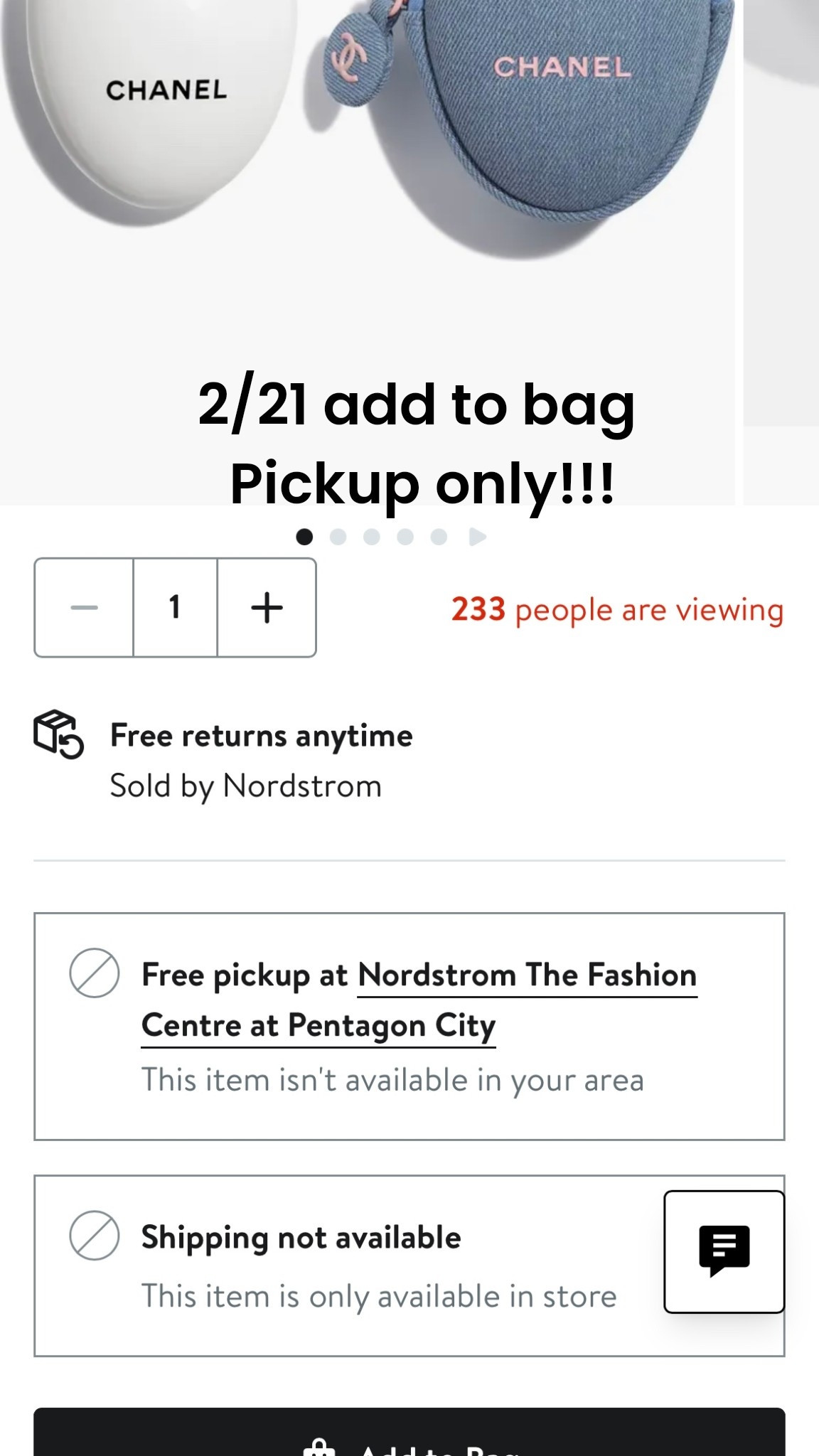 Back now 2/21 pickup only!!!! Hurry!!! Chanel denim hand cream set

#LTKBeauty #LTKSeasonal #LTKdayinmylife