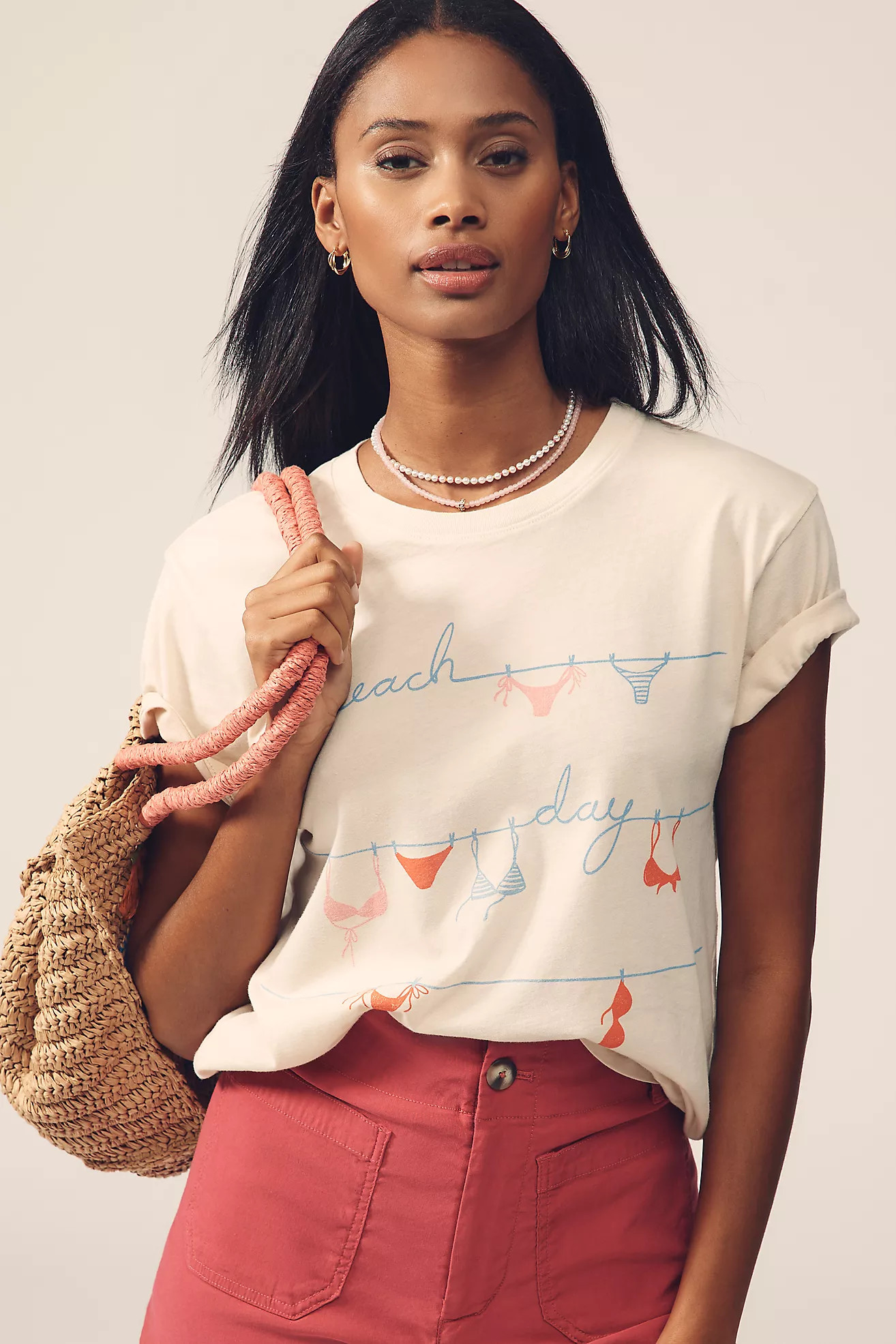 Letluv Summer Day Graphic Tee | Anthropologie (US)
