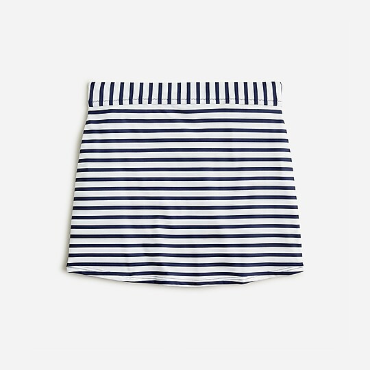 Heritage swim skirt in classic stripe | J. Crew US