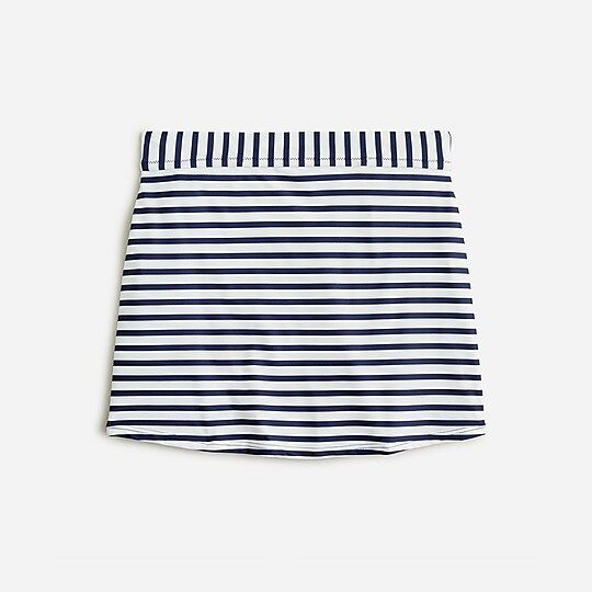 Heritage swim skirt in classic stripe | J.Crew US