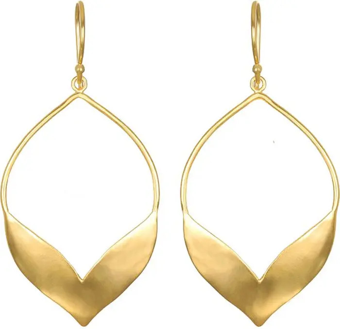 Satya Jewelry Fluttering Petals Gold Earrings | Nordstrom | Nordstrom