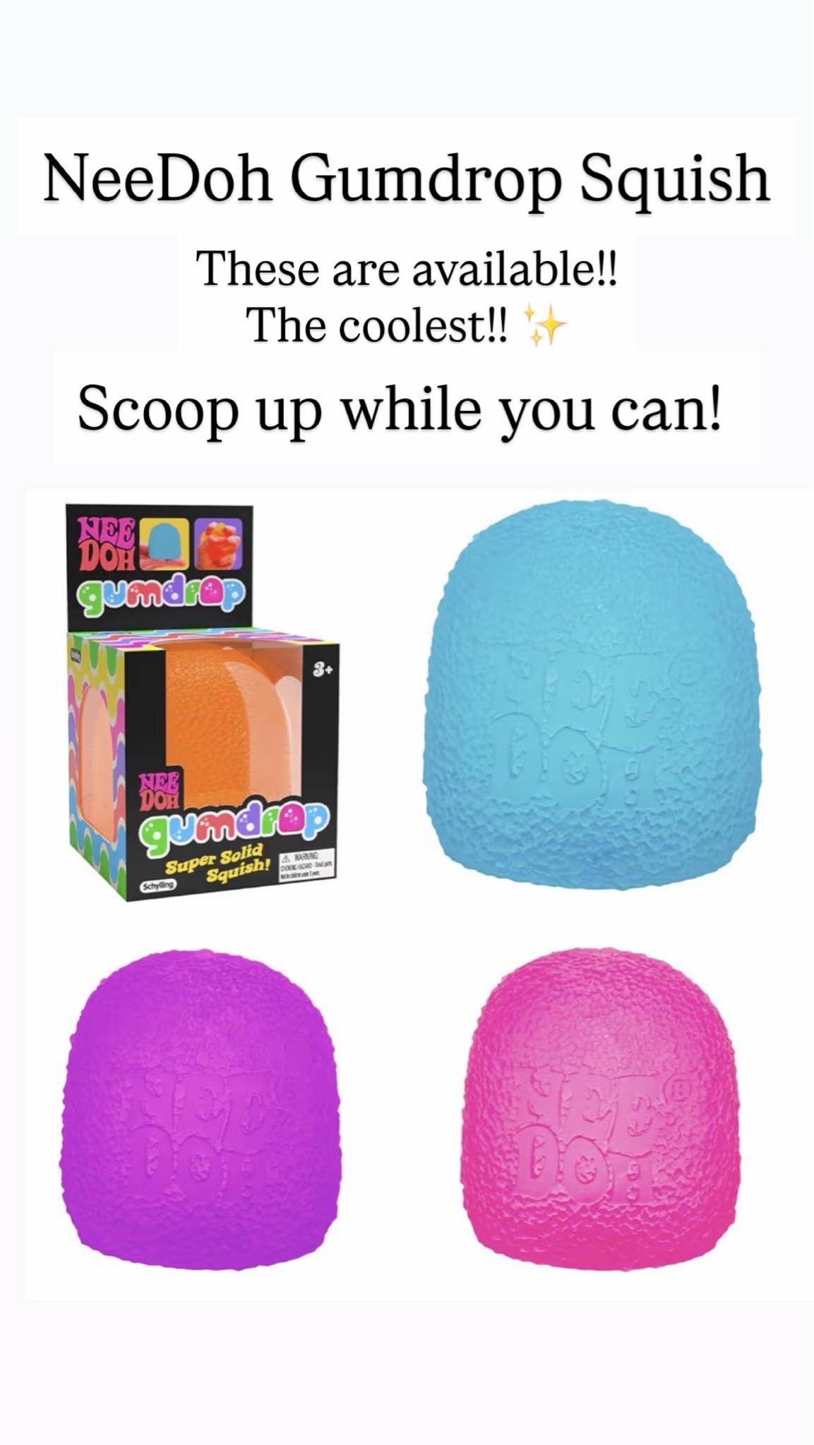 NEEDOH gumdrop squishy

#LTKKids