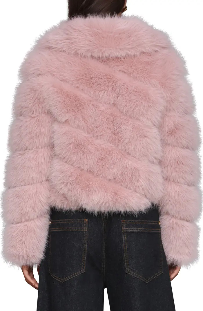 Faux Fur Crop Jacket | Nordstrom