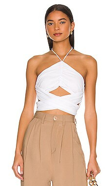 superdown Harlie Halter Top in White from Revolve.com | Revolve Clothing (Global)