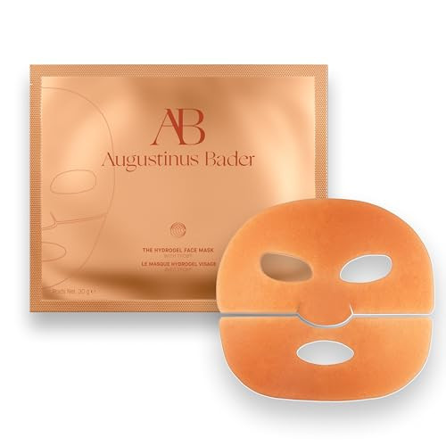 Augustinus Bader The Hydrogel Face Mask – Luxury Cooling, Hydrating & Plumping Facial Treatment – Smooths, Firms & Boosts Radiance – Soothing, Restorative Formula – 1 Mask | Amazon (US)