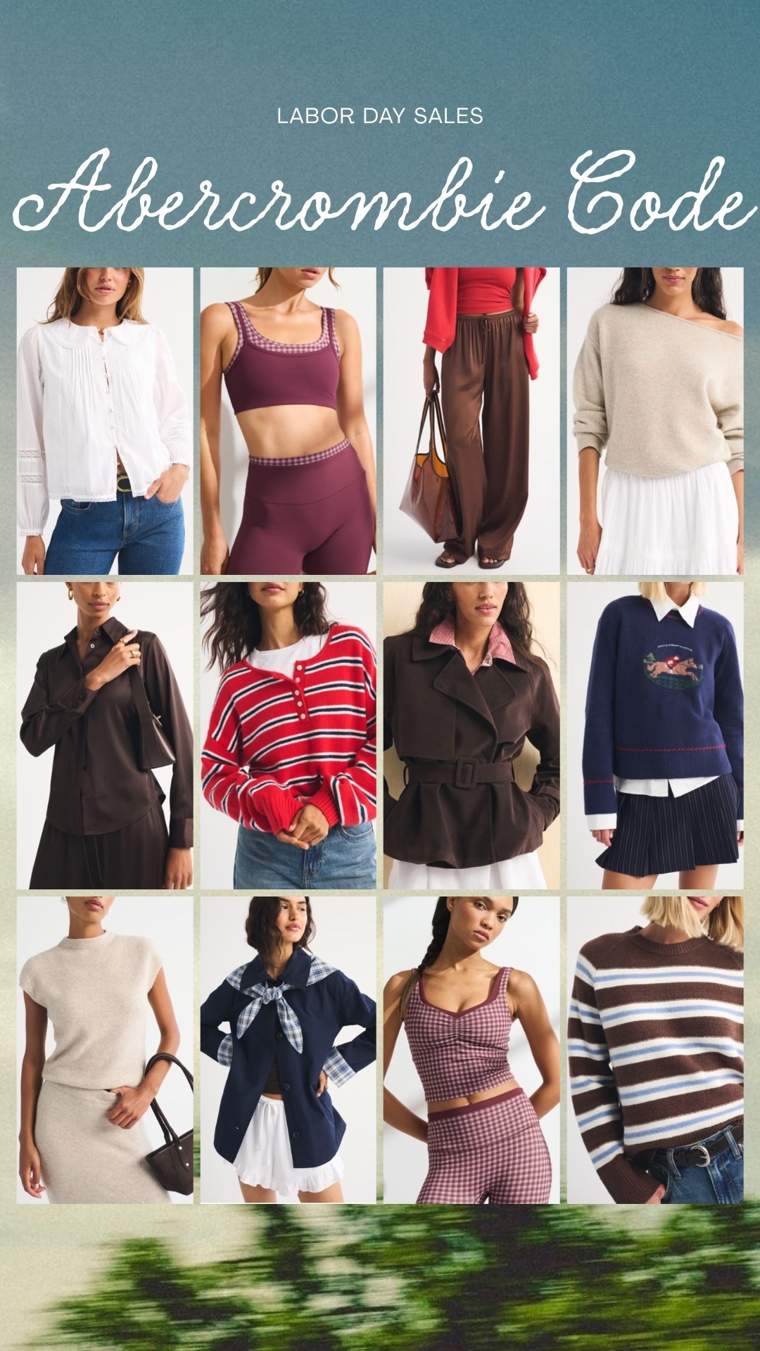 Abercrombie code for the long weekend!! 20-40% off almost everything + stackable 15% off code: LONGWEEKEND.

Dressupbuttercup.com #dressupbuttercup #dederaad

#LTKdayinmylife #LTKSeasonal #LTKSaleAlert