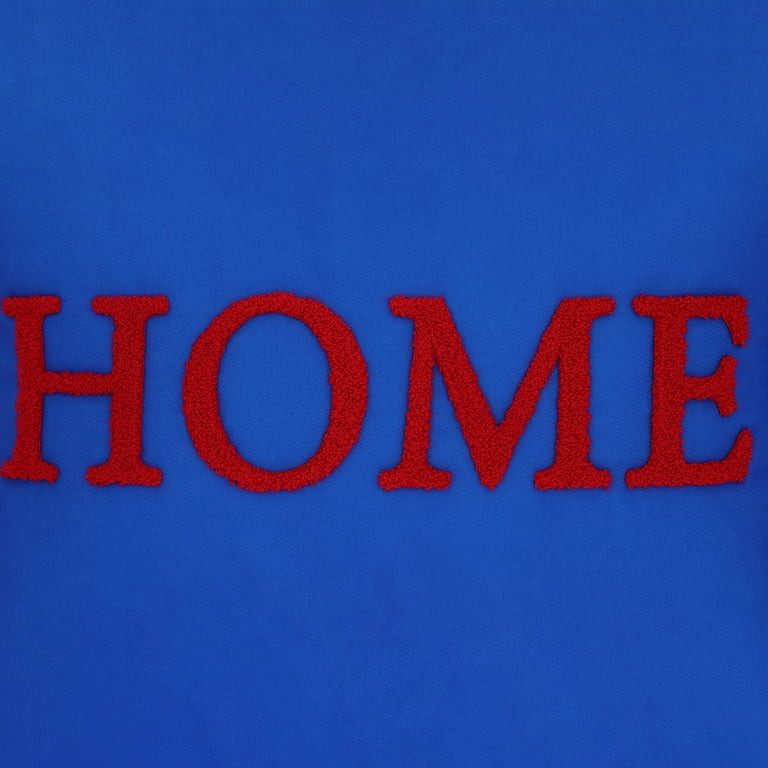 Way To Celebrate Home Sign Decorative Patriotic Pillow, Red/White/Blue, 20" x 14.5" | Walmart (US)