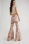Just Float On Printed Flare Jeans | Free People (Global - UK&FR Excluded)