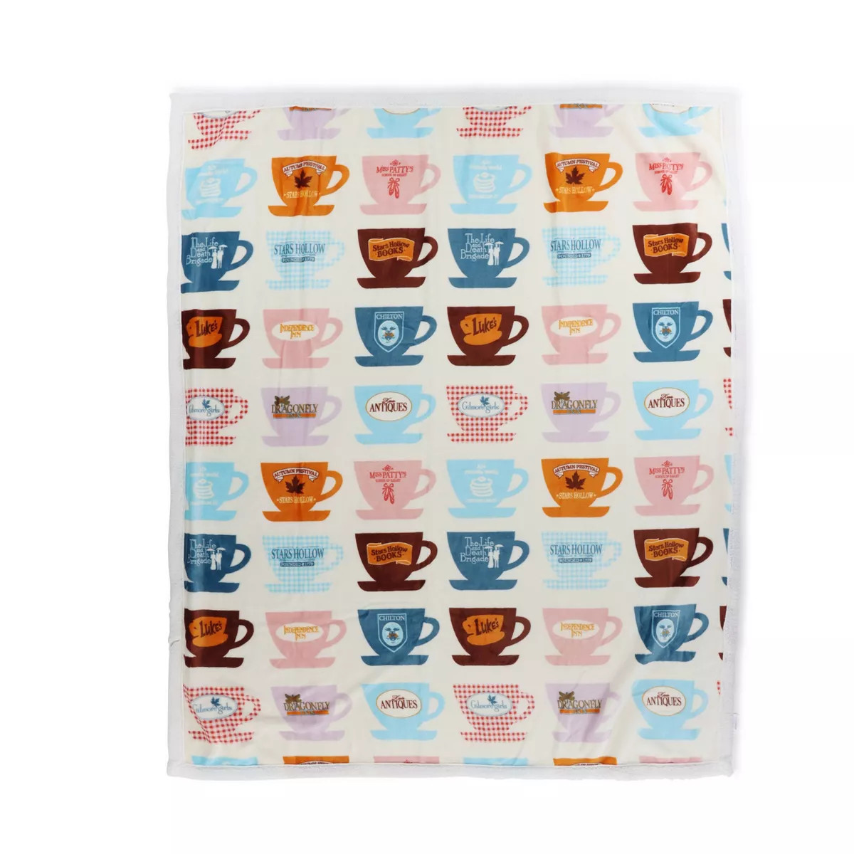 50"x60" Gilmore Girls Faux Shearling Throw Blanket | Target