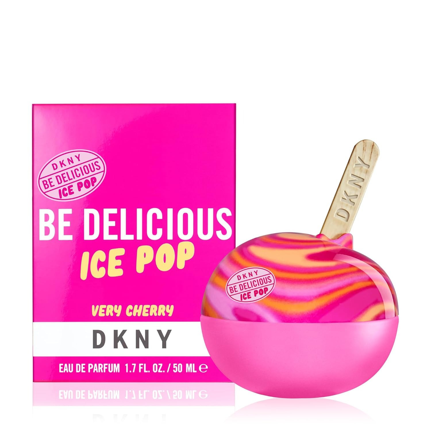 DKNY Ladies Be Delicious Ice Pop Very Cherry EDP Spray 1.7 oz Fragrances 085715952417 | Jomashop.com & JomaDeals.com