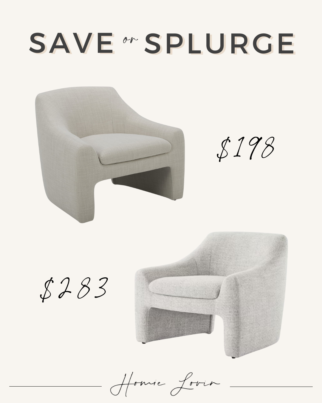 Save or Splurge Accent Chair!

furniture, home decor, interior design #Walmart #HomeDepot 

 #LTKHome #LTKSaleAlert