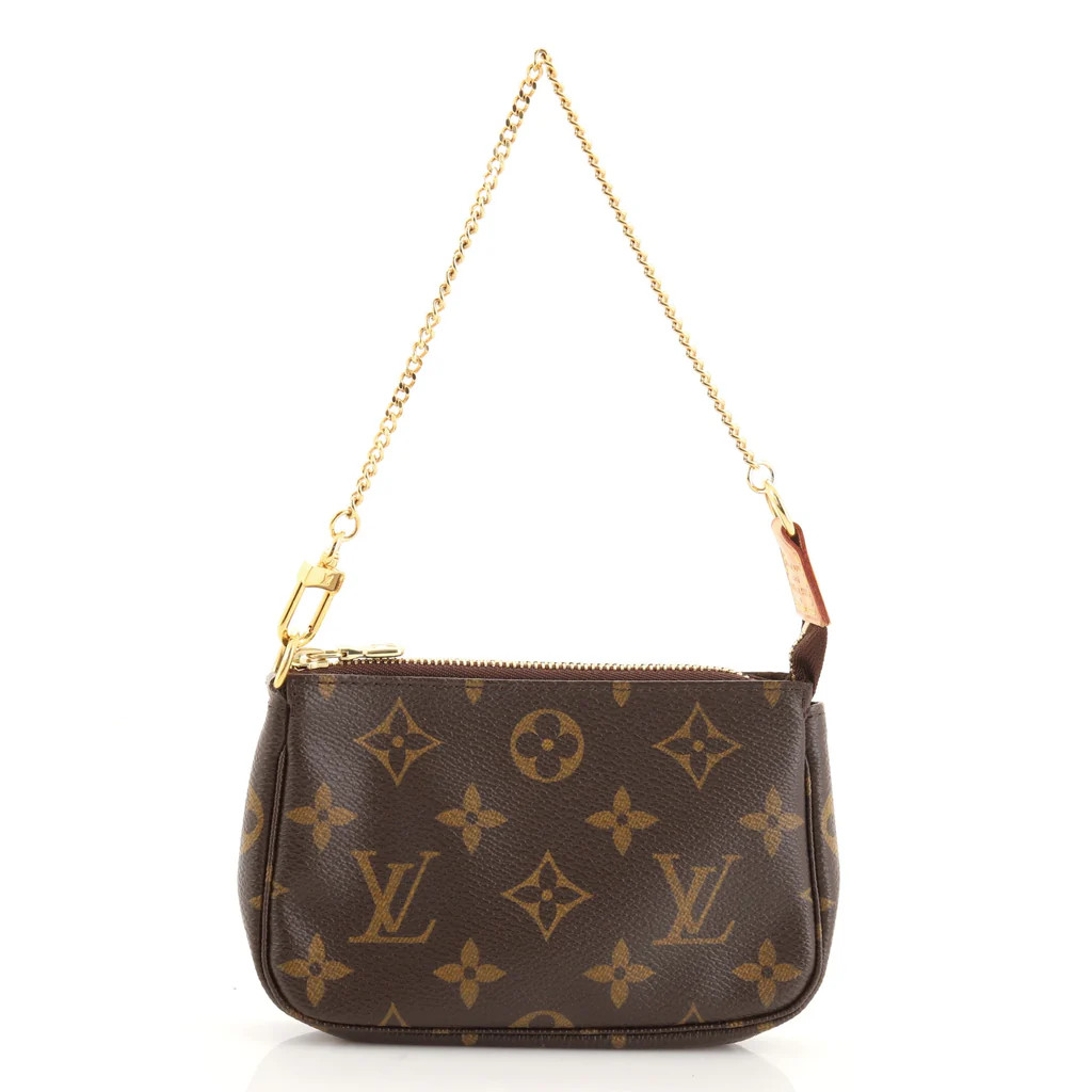 Louis Vuitton Pochette Accessoires Monogram Canvas Mini Brown 118037273 | Rebag