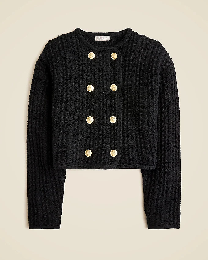 Double-breasted sweater-jacket | J. Crew US