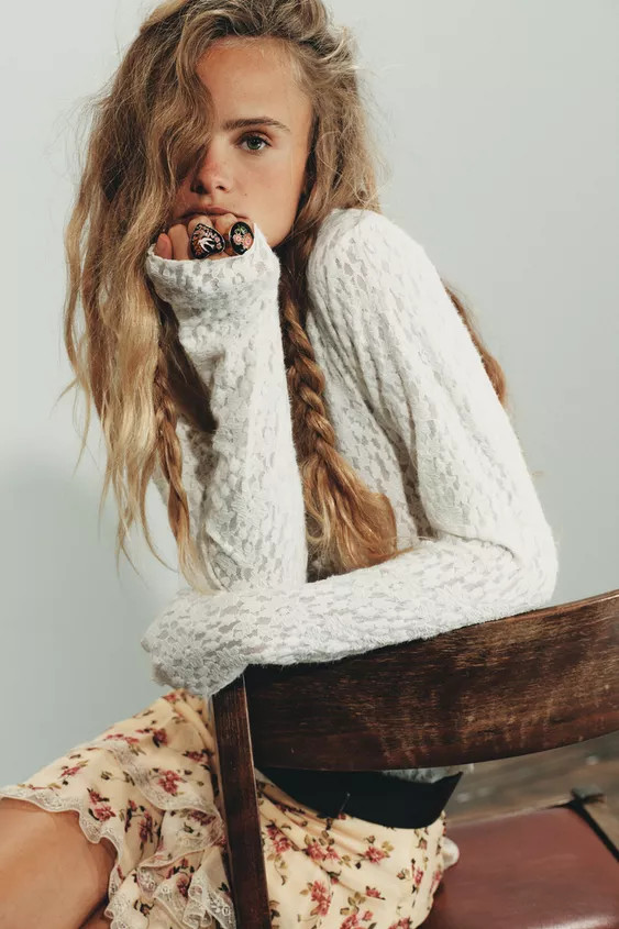 2-PACK OF RESIN SHAPE RINGS | Zara UK