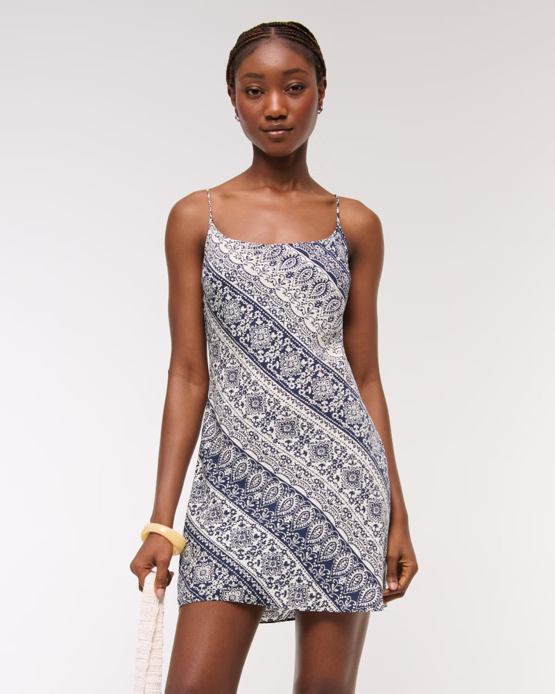 The A&F Julia Slip Mini Dress | Abercrombie & Fitch (US)