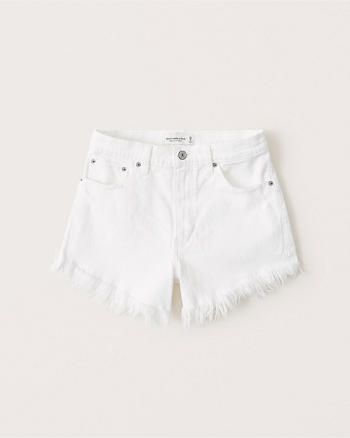 High Rise 4 Inch Mom Shorts | Abercrombie & Fitch (US)