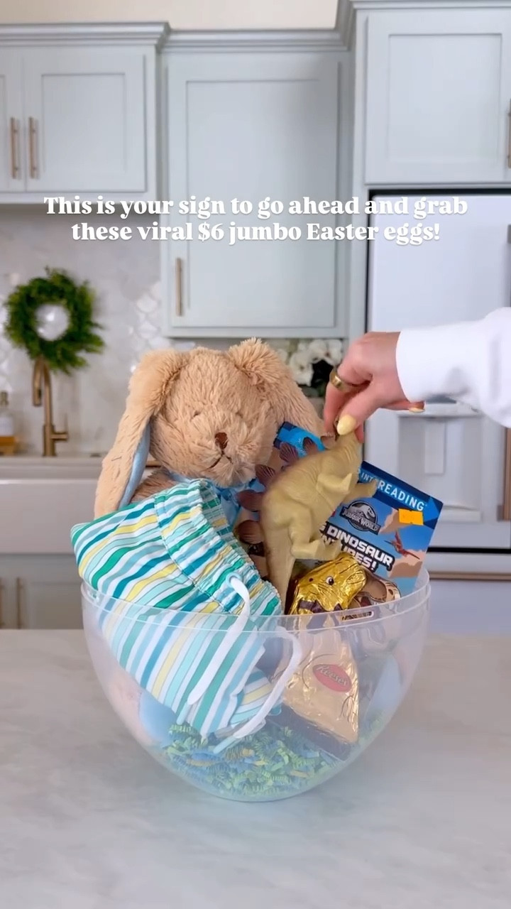These viral jumbo Easter eggs sold out so fast last year! Be sure to grab yours early! 



They make the sweetest Easter gift baskets - or you can even decorate them to use for Easter Decor! Such a great price! 

#eastergift #easterbasketideas #giftbasket #walmartfinds #easterdecor

#LTKKids #LTKSeasonal