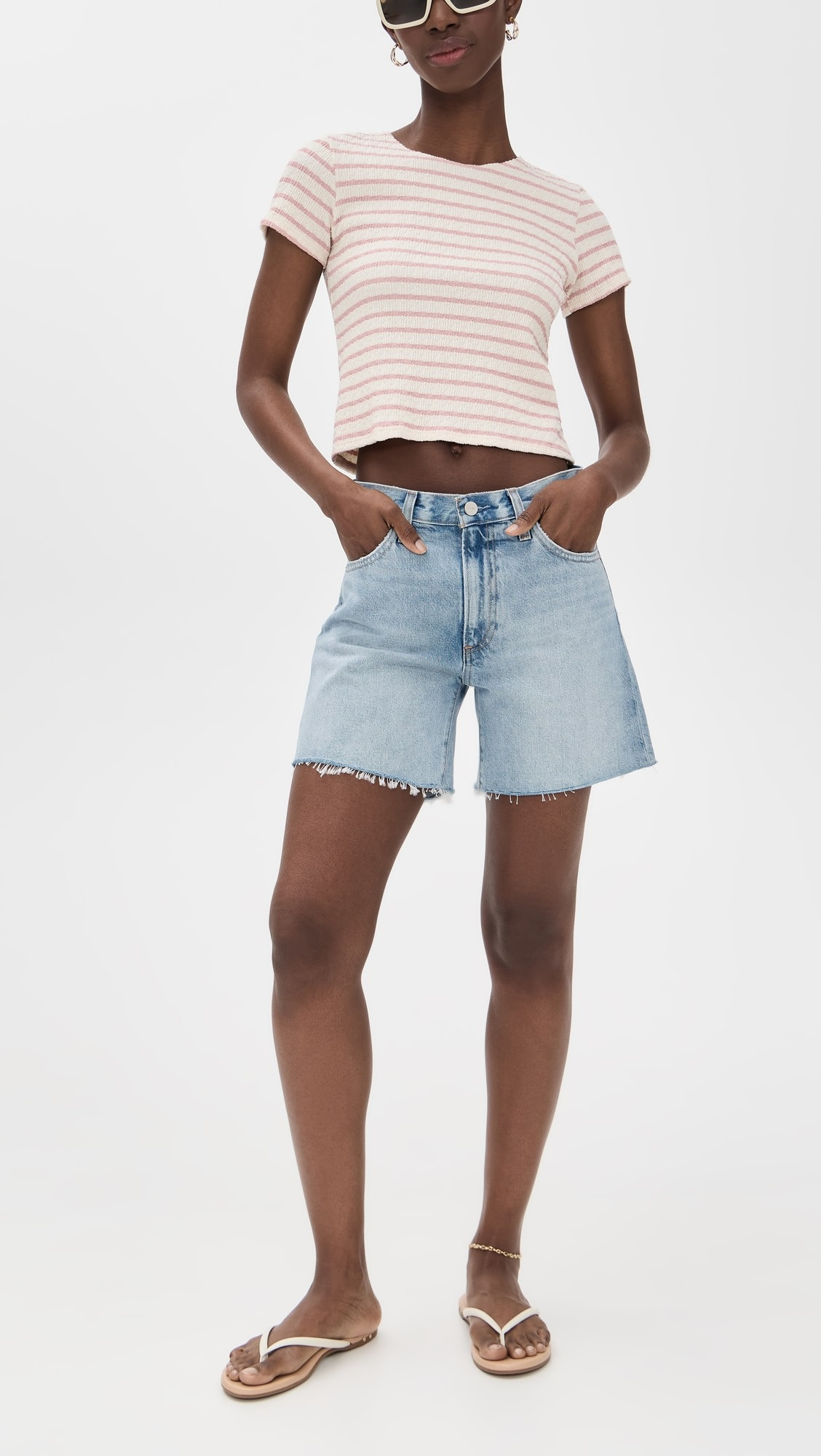 PAIGE Archie Grand Tour Long Shorts | Shopbop | Shopbop