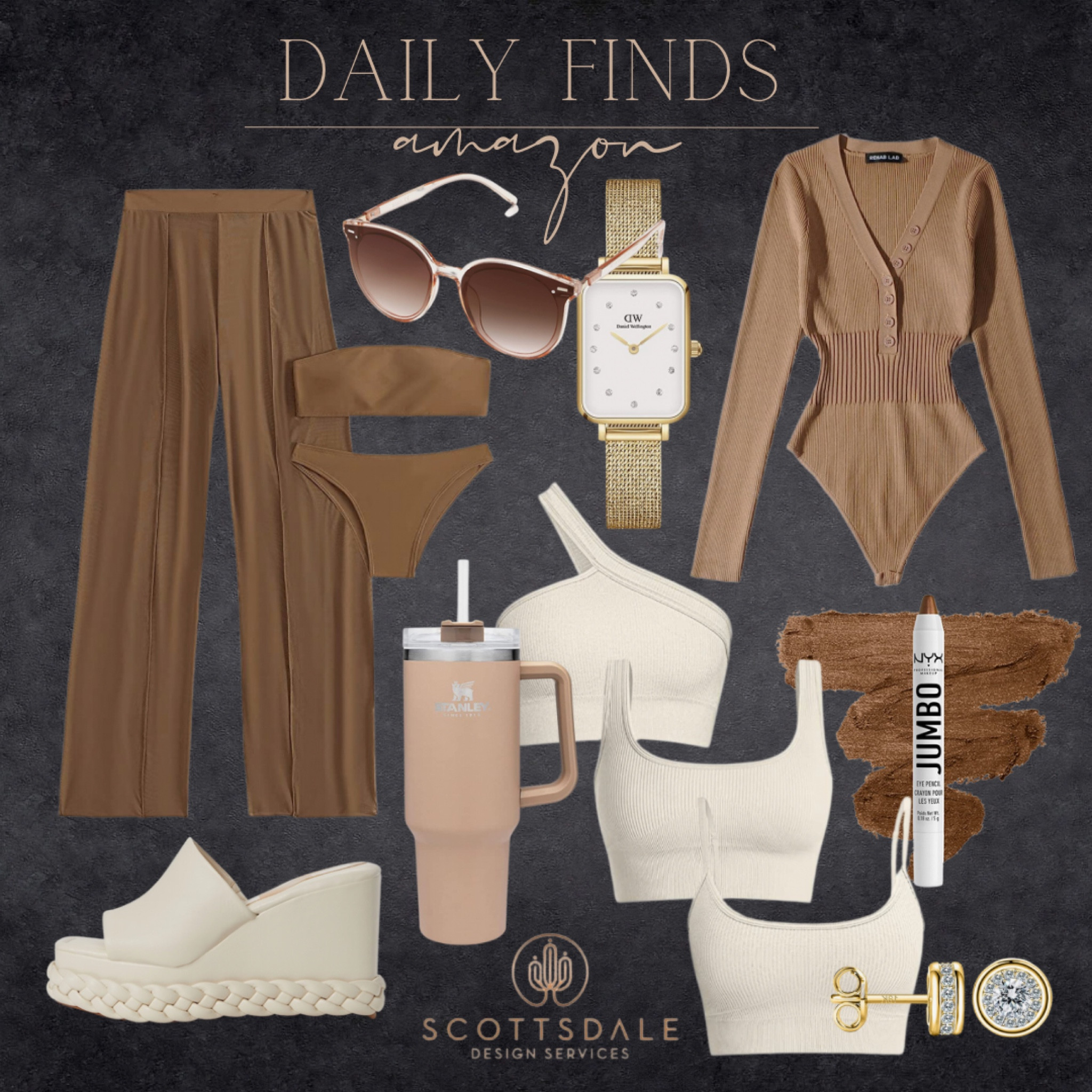 Amazon daily finds🤍

Womens fashion, body suit, wedge sandals, crop top, stanley cup, makeup, swim suit, resort wear, vacation outfit, watch, 

#LTKswim #LTKtravel #LTKshoecrush